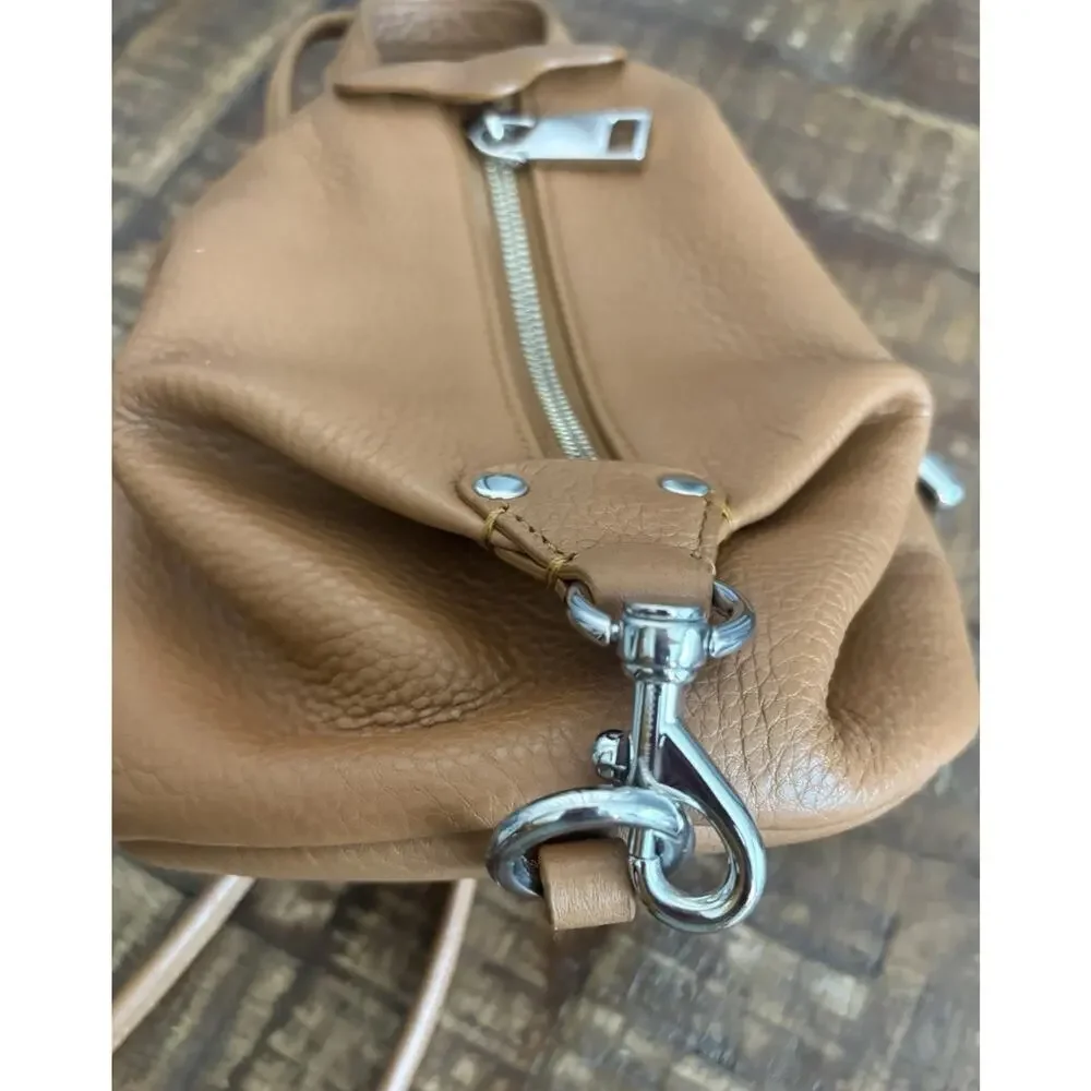 Rebecca Minkoff bag crossbody purse leather tan Brown